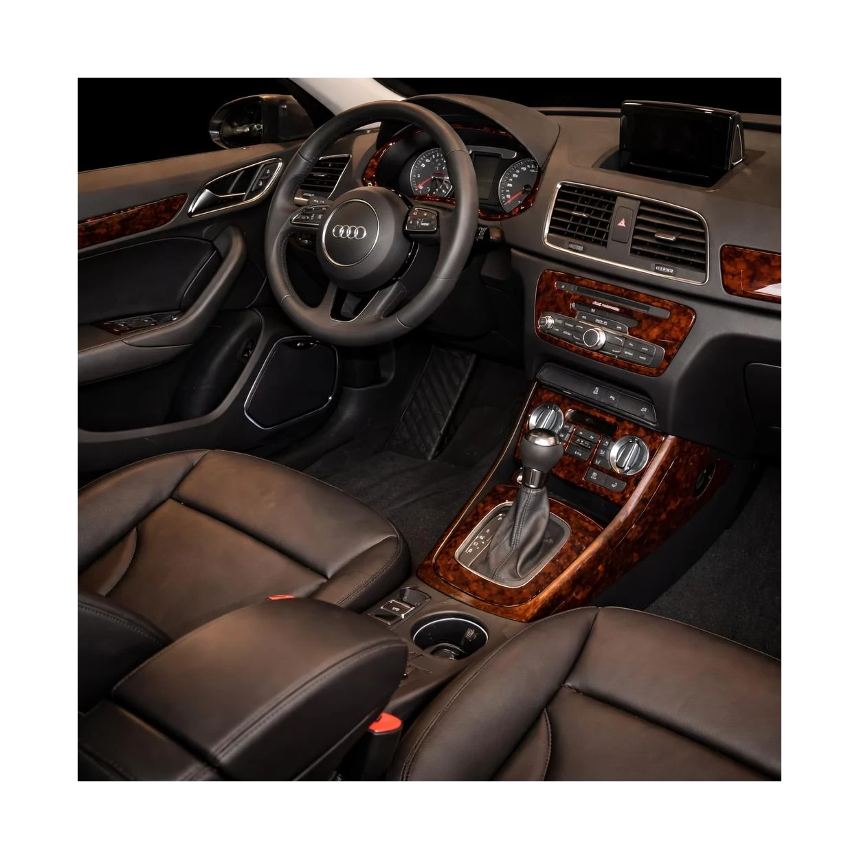 Audi Q3 ab 2015 3D Interior Dashboard Trim Kit WHZ Dash Trim Dekor 49-Parts