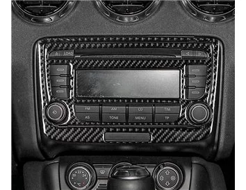 Audi TT 2008-2014-Roadster 3D Interior Dashboard Trim Kit Dash Trim Dekor 20-Parts - 7 - Interior Dash Trim Kit