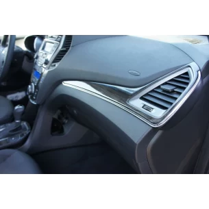 Hyundai Santa Fe 2013-UP Full Set, Without NAVI, Climate-Control With Display, Without 3 row seats Interior BD Dash Trim Kit