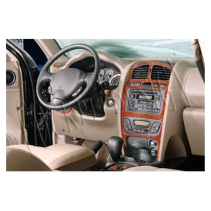 Hyundai Santafe 06.02-06.06 3D Interior Dashboard Trim Kit Dash Trim Dekor 9-Parts