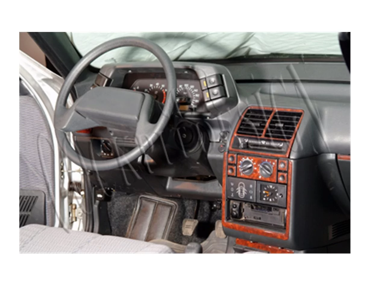 Lada Vega 2110-2111 07.1998 3D Interior Dashboard Trim Kit Dash Trim Dekor 16-Parts - 1 - Interior Dash Trim Kit
