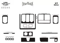 Lada Vega 2110-2111 07.1998 3D Interior Dashboard Trim Kit Dash Trim Dekor 16-Parts - 2 - Interior Dash Trim Kit Lada Vega 2110-2111 07.1998 3D Interior Dashboard Trim Kit Dash Trim Dekor 16-Parts - 2 - Interior Dash Trim Kit