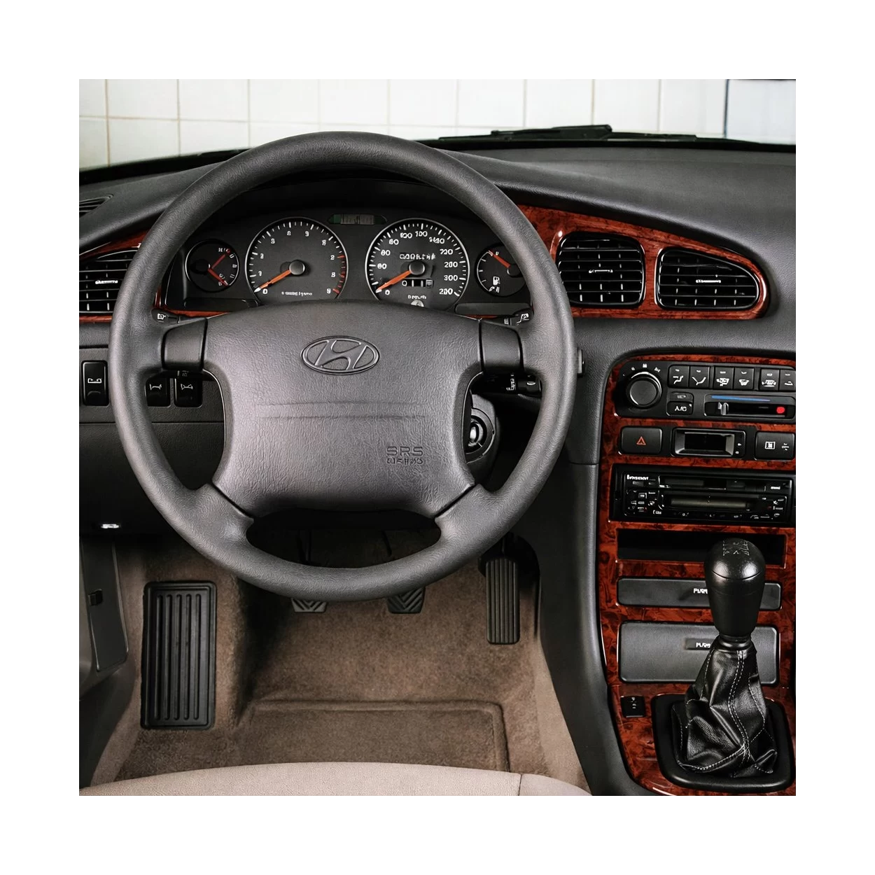 Hyundai Sonata 1999-2001 Full Set, 18 Parts set Interior BD Dash Trim Kit