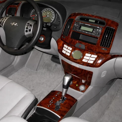 Hyundai Sonata 2006-UP Full Set, Without Heated Seats, Auto AC Control Interior BD Dash Trim Kit