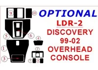 Land Rover Discovery 1999-2002 Overhead Console Interior BD Dash Trim Kit - 1 - Interior Dash Trim Kit Land Rover Discovery 1999-2002 Overhead Console Interior BD Dash Trim Kit - 1 - Interior Dash Trim Kit