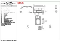 Land Rover Discovery 1999-2004 Basic Set, Without OEM Interior BD Dash Trim Kit - 1 - Interior Dash Trim Kit Land Rover Discovery 1999-2004 Basic Set, Without OEM Interior BD Dash Trim Kit - 1 - Interior Dash Trim Kit