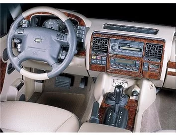 Land Rover Discovery 1999-2004 Without Fabric Interior BD Dash Trim Kit - 1 - Interior Dash Trim Kit