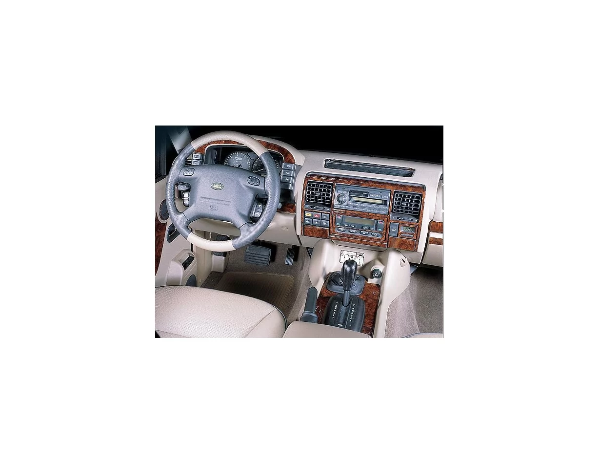 Land Rover Discovery 1999-2004 Without Fabric Interior BD Dash Trim Kit - 1 - Interior Dash Trim Kit