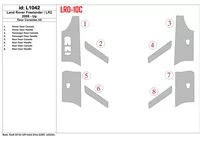 Land Rover Freelander 2 2008-UP doors colsole Interior BD Dash Trim Kit - 1 - Interior Dash Trim Kit Land Rover Freelander 2 2008-UP doors colsole Interior BD Dash Trim Kit - 1 - Interior Dash Trim Kit