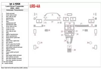 Land Rover Freelander 2002-2003 Full Set, 34 Parts set Interior BD Dash Trim Kit - 1 - Interior Dash Trim Kit Land Rover Freelander 2002-2003 Full Set, 34 Parts set Interior BD Dash Trim Kit - 1 - Interior Dash Trim Kit