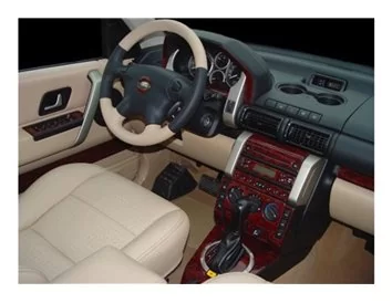 Land Rover Freelander II 01.04-12.06 3D Interior Dashboard Trim Kit Dash Trim Dekor 12-Parts - 1 - Interior Dash Trim Kit