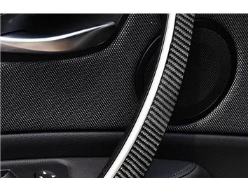 BMW 1 Series E81 E88 2004-2011 3D Interior Dashboard Trim Kit Dash Trim Dekor 11-Parts - 8 - Interior Dash Trim Kit