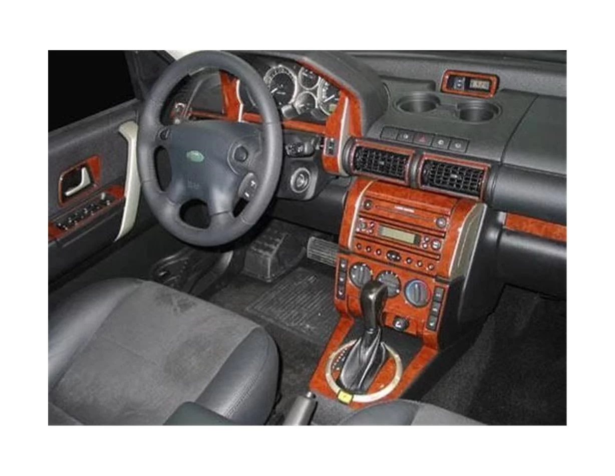Land Rover Freelander II 01.04-12.06 3D Interior Dashboard Trim Kit Dash Trim Dekor 19-Parts - 1 - Interior Dash Trim Kit