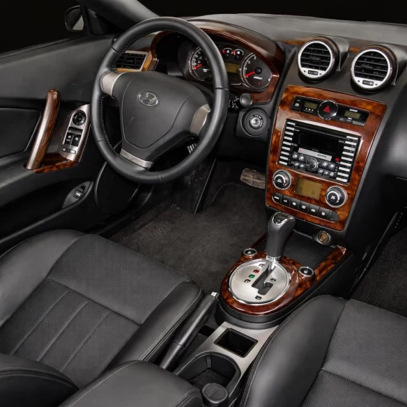 Hyundai Tiburon 2009-UP Full Kir, Automatic Gear, Automatic AC Interior BD Dash Trim Kit