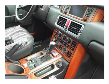 Land Rover Range Rover 2003-2006 3D Interior Dashboard Trim Kit Dash Trim Dekor 49-Parts