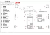 Land Rover Range Rover 2010-UP Full Set, Automatic Gear Interior BD Dash Trim Kit - 1 - Interior Dash Trim Kit Land Rover Range Rover 2010-UP Full Set, Automatic Gear Interior BD Dash Trim Kit - 1 - Interior Dash Trim Kit