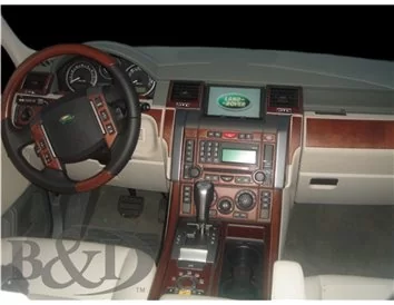 Land Rover Range Rover Sport 2005-2009 Full Set Interior BD Dash Trim Kit - 1 - Interior Dash Trim Kit