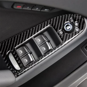 Audi Q5 2009-2017 3D Interior Dashboard Trim Kit Dash Trim Dekor 42-Parts