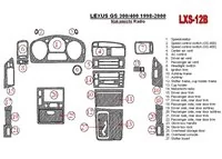 Lexus GS 1998-2000 Nakamichi Radio, OEM Compliance, 26 Parts set Interior BD Dash Trim Kit - 1 - Interior Dash Trim Kit Lexus GS 1998-2000 Nakamichi Radio, OEM Compliance, 26 Parts set Interior BD Dash Trim Kit - 1 - Interior Dash Trim Kit