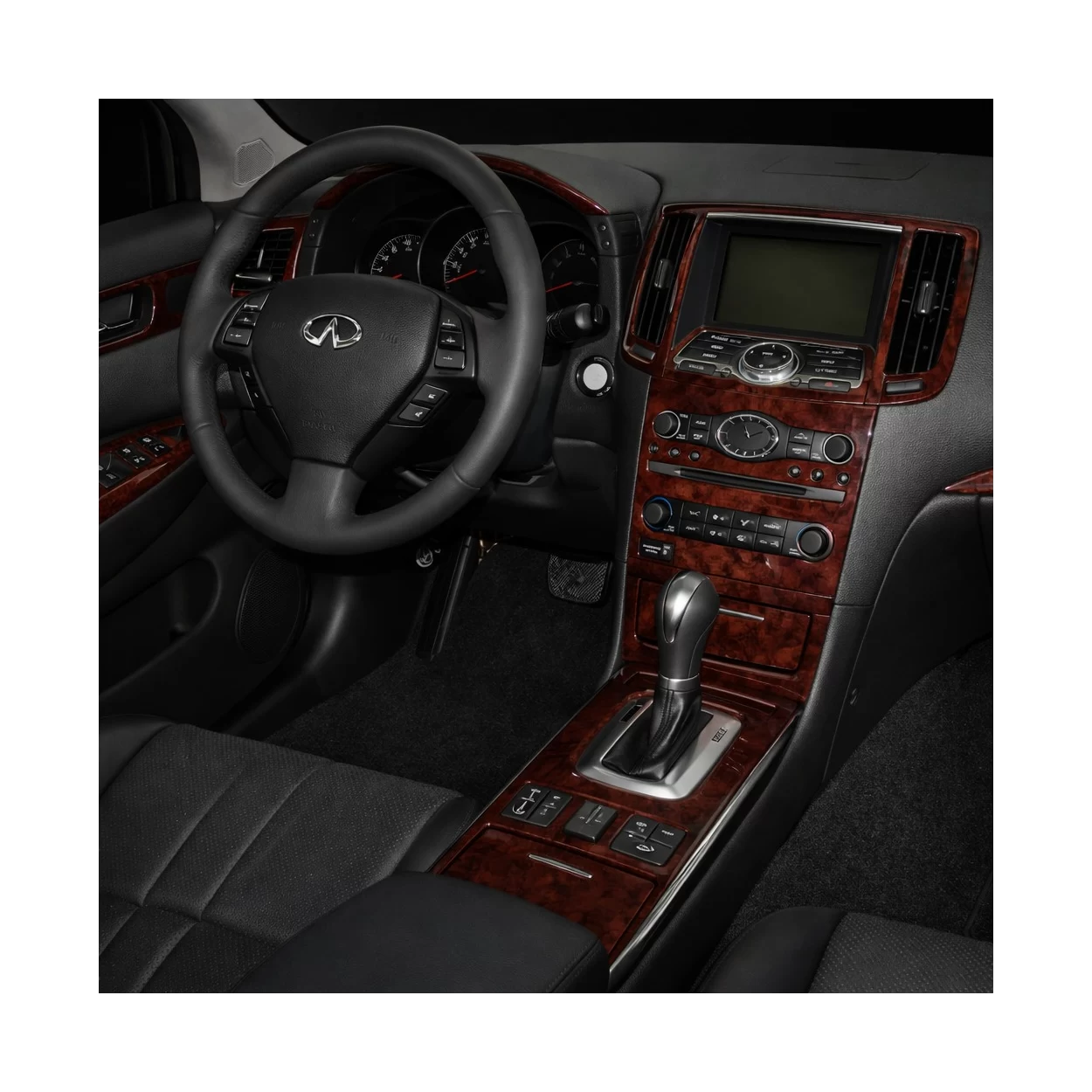 Infiniti G37 2DR Coupe 2010-UP Automatic Gearbox,NAVI Interior BD Dash Trim Kit
