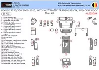 Lexus IS 2009-2013 3D Interior Dashboard Trim Kit Dash Trim Dekor 35-Parts - 1 - Interior Dash Trim Kit Lexus IS 2009-2013 3D Interior Dashboard Trim Kit Dash Trim Dekor 35-Parts - 1 - Interior Dash Trim Kit