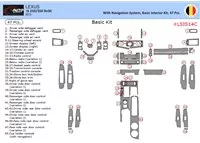 Lexus IS 2013-2022 3D Interior Dashboard Trim Kit Dash Trim Dekor 47-Parts - 1 - Interior Dash Trim Kit Lexus IS 2013-2022 3D Interior Dashboard Trim Kit Dash Trim Dekor 47-Parts - 1 - Interior Dash Trim Kit