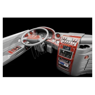 Isuzu Novo L?x 01.2012 3D Interior Dashboard Trim Kit Dash Trim Dekor 36-Parts