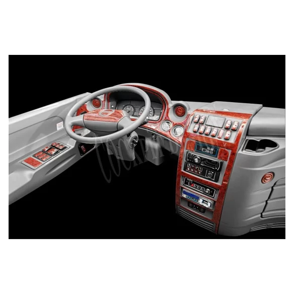 Isuzu Novo L?x 01.2012 3D Interior Dashboard Trim Kit Dash Trim Dekor 36-Parts