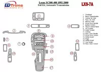 Lexus SC 1992-2000 Automatic Gear Interior BD Dash Trim Kit - 1 - Interior Dash Trim Kit Lexus SC 1992-2000 Automatic Gear Interior BD Dash Trim Kit - 1 - Interior Dash Trim Kit