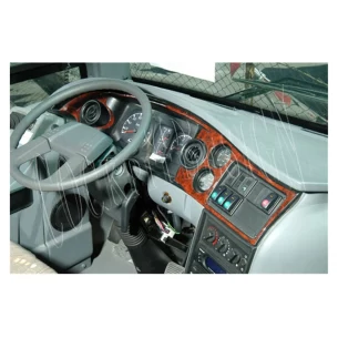 Isuzu Turkuaz 01.2005 3D Interior Dashboard Trim Kit Dash Trim Dekor 2-Parts