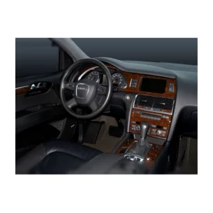 Audi Q7 2007-2014 3D Interior Dashboard Trim Kit Dash Trim Dekor 27-Parts