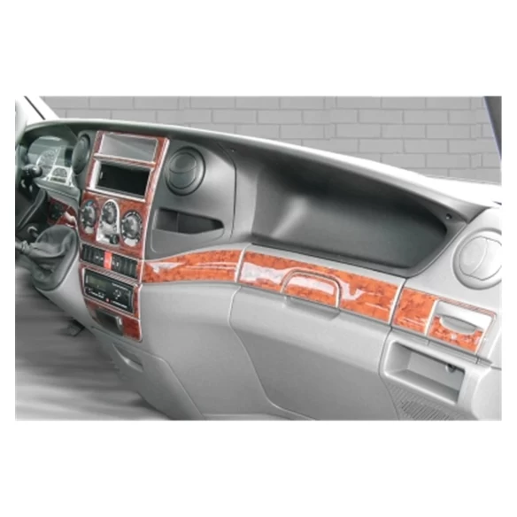 Iveco Daily 01.2007 3D Interior Dashboard Trim Kit Dash Trim Dekor 29-Parts