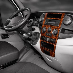 Iveco Daily 01.2007 3D Interior Dashboard Trim Kit Dash Trim Dekor 7-Parts