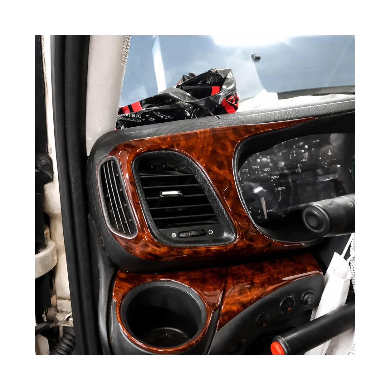 Iveco Daily 07.2014 3D Interior Dashboard Trim Kit Dash Trim Dekor 38-Parts