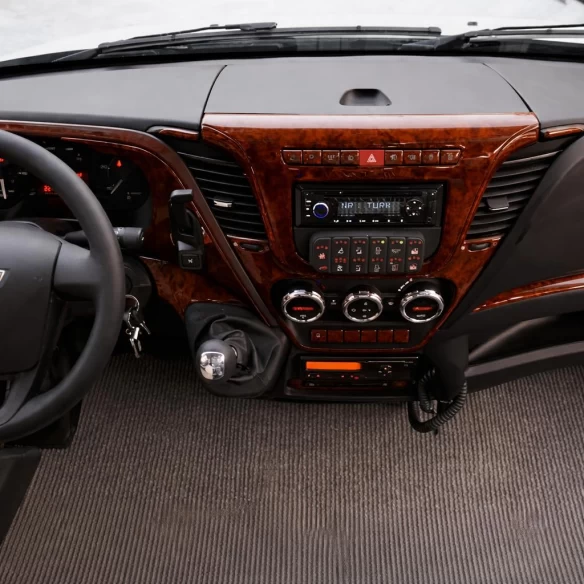 Iveco Daily 07.2014 3D Interior Dashboard Trim Kit Dash Trim Dekor 38-Parts