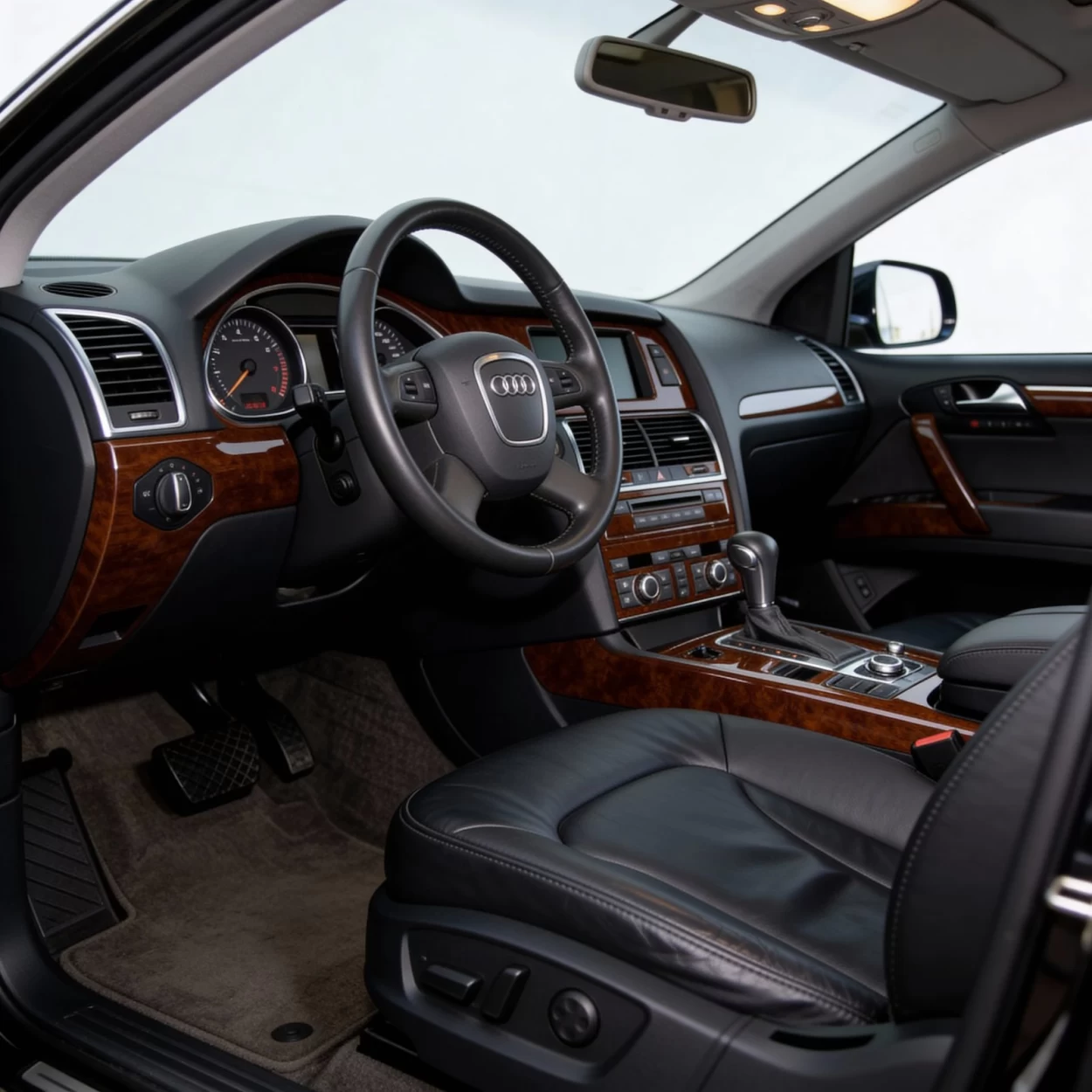 Audi Q7 2007-2014 FULL 3D Interior Dashboard Trim Kit Dash Trim Dekor 50-Parts