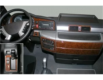 MAN TGX TGS 07.2007 3D Interior Dashboard Trim Kit Dash Trim Dekor 22-Parts - 1 - Interior Dash Trim Kit