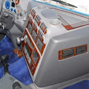 Iveco Stralis 06.02-01.07 3D Interior Dashboard Trim Kit Dash Trim Dekor 73-Parts