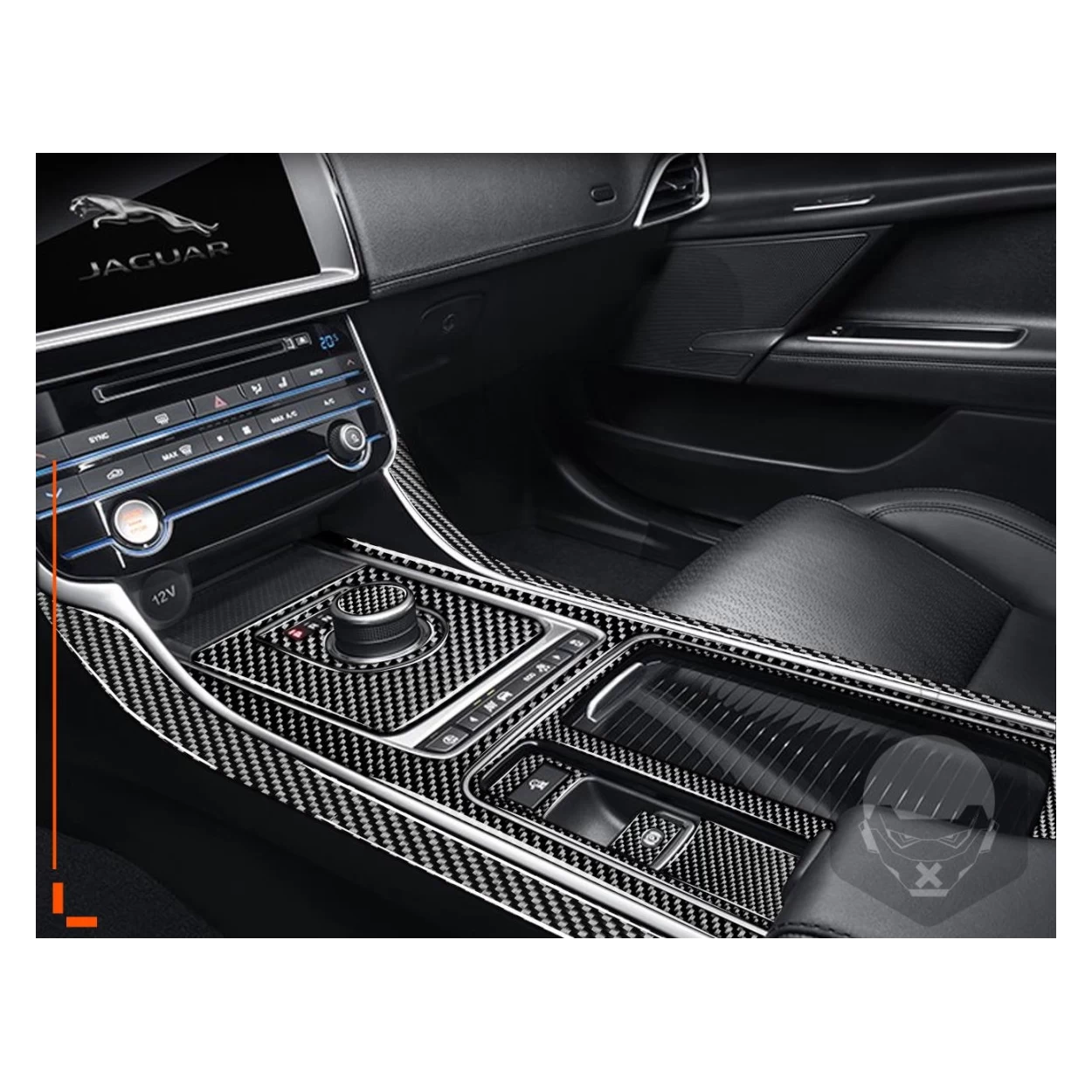 Jaguar F-PACE 2017-UP Full Set Interior Dash Trim Kit 52 Parts