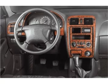 Mazda 626 08.97-05.04 3D Interior Dashboard Trim Kit Dash Trim Dekor 11-Parts - 1 - Interior Dash Trim Kit