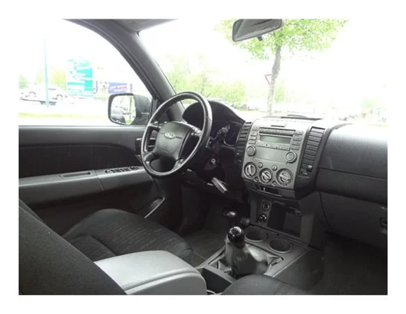 Mazda BT50 Pick-Up 07.06-12.10 3D Interior Dashboard Trim Kit Dash Trim Dekor 18-Parts - 1 - Interior Dash Trim Kit