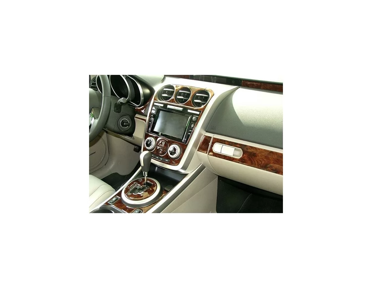 Mazda CX7 2010-UP Full Set Interior BD Dash Trim Kit - 1 - Interior Dash Trim Kit