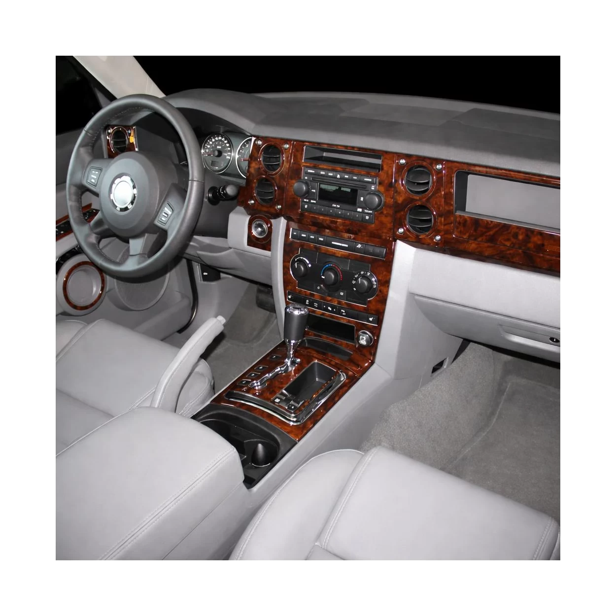 Jeep Commander 2006-2007 Without NAVI Interior BD Dash Trim Kit