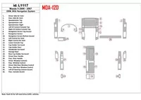 Mazda Mazda5 2006-2007 OEM, With NAVI Interior BD Dash Trim Kit - 1 - Interior Dash Trim Kit Mazda Mazda5 2006-2007 OEM, With NAVI Interior BD Dash Trim Kit - 1 - Interior Dash Trim Kit