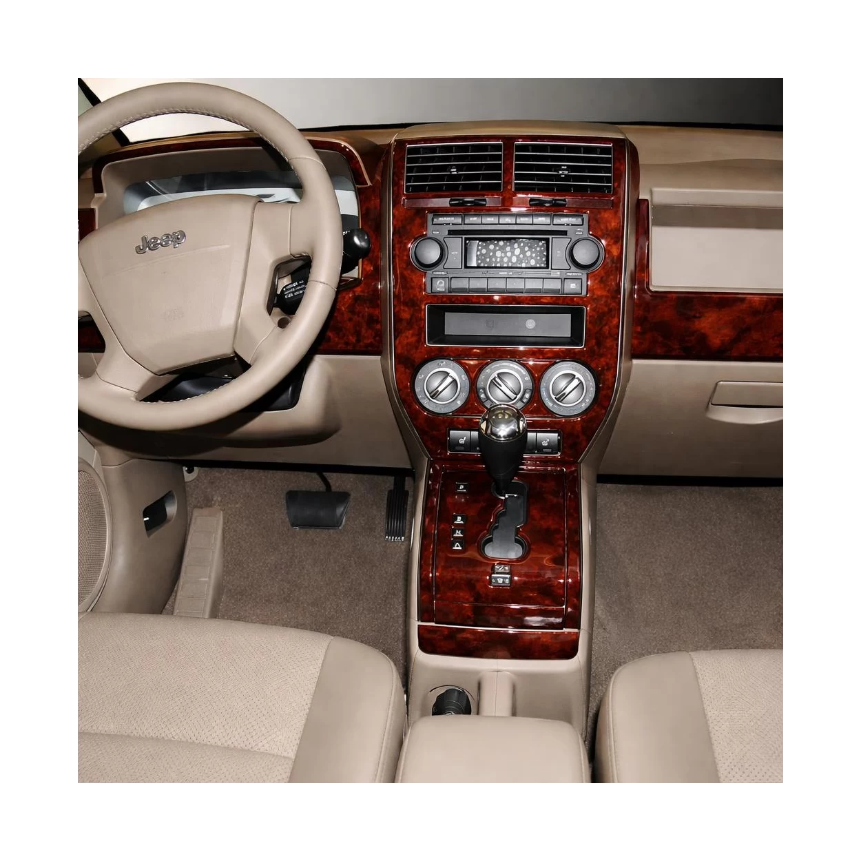 Jeep Compass/Patriot 2009-UP Interior BD Dash Trim Kit