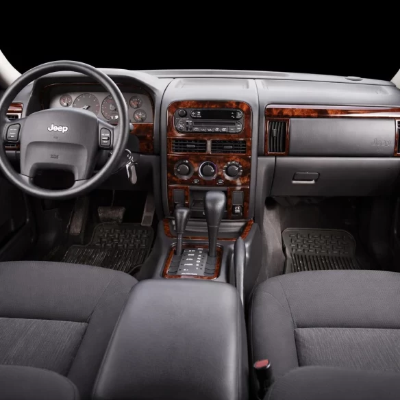 Jeep Grand Cherokee 2003-2004 Full Set, Overland, Limited, Laredo Interior BD Dash Trim Kit