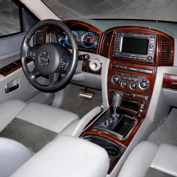 Jeep Grand Cherokee 2005-2007 Full Set, With NAVI Interior BD Dash Trim Kit