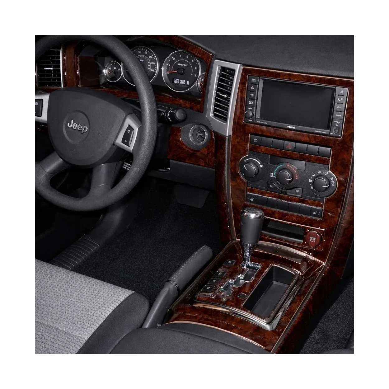 Jeep Grand Cherokee 2008-2010 Full Universal Set Interior BD Dash Trim Kit