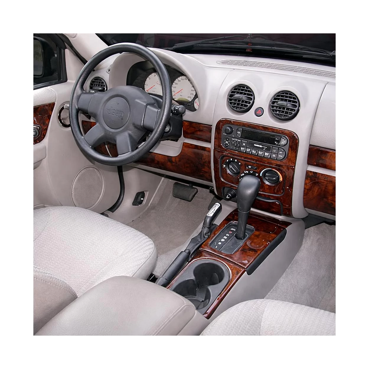 Jeep Liberty 2002-2004 Full Set Interior BD Dash Trim Kit