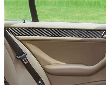 BMW 3 Series E46 04.98-12.04 3D Interior Dashboard Trim Kit Dash Trim Dekor 4-Parts - 2 - Interior Dash Trim Kit